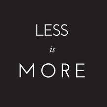 LESS_IS_MORE