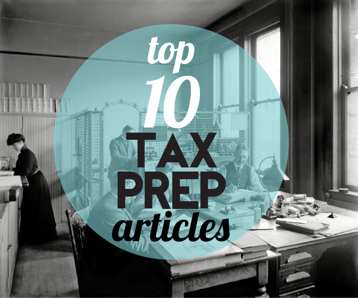 Top 10 Small Business Tax Preparation Articles