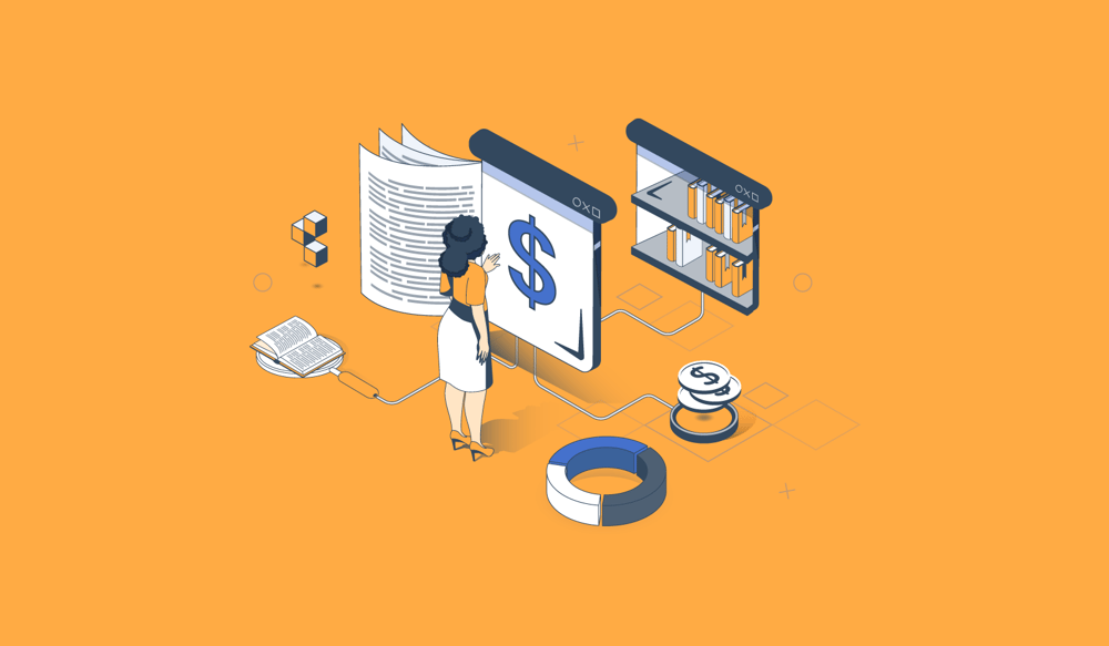 Accounting elements with avatar 