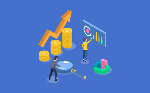 people working on accounting services
