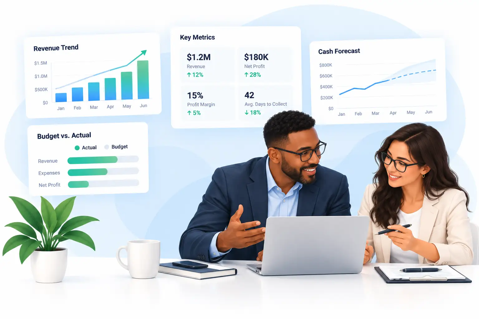 Collaborative Finance Analytics Workspace