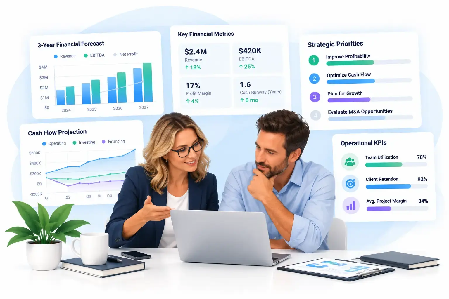 Strategic Finance Team Dashboard